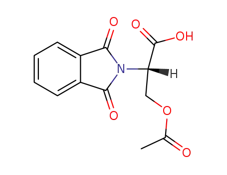 2H-Isoindole-2-acetic acid,
a-[(acetyloxy)methyl]-1,3-dihydro-1,3-dioxo-, (S)-