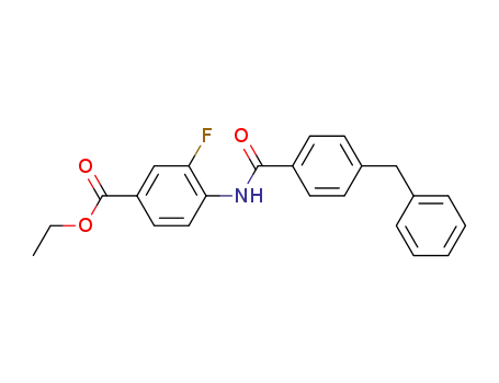Ethyl 4-(4-benzylbenzamido)-3-fluorobenzoate