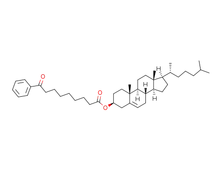 9-Oxo-9-phenyl-nonanoic acid (3S,8S,9S,10R,13R,14S,17R)-17-((R)-1,5-dimethyl-hexyl)-10,13-dimethyl-2,3,4,7,8,9,10,11,12,13,14,15,16,17-tetradecahydro-1H-cyclopenta[a]phenanthren-3-yl ester