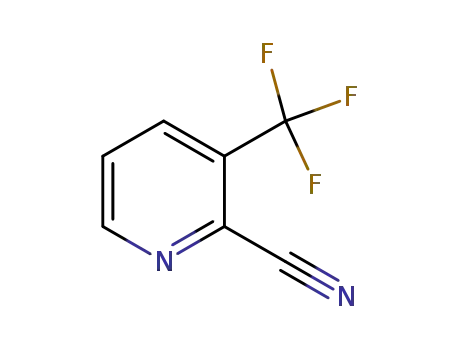 Molecular Structure of 406933-21-9 (2-Cyano-3-trifluoromethylpyridine)