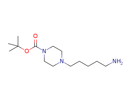 1-Piperazinecarboxylicacid, 4-(5-aminopentyl)-, 1,1-dimethylethyl ester