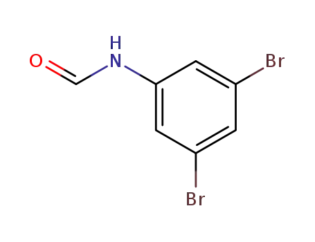 Molecular Structure of 16582-45-9 (N-(3,5-dibromophenyl)formamide)
