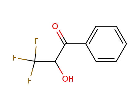 Molecular Structure of 322-01-0 (1-Propanone, 3,3,3-trifluoro-2-hydroxy-1-phenyl-)