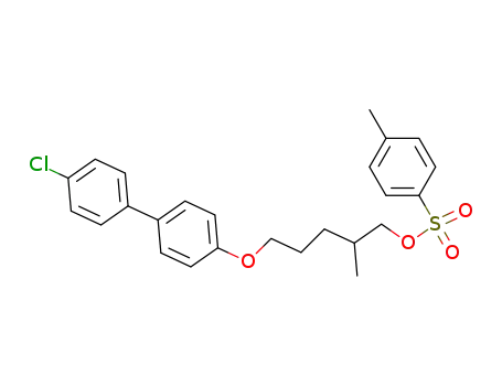 toluene-4-sulfonic acid 5-(4'-chloro-biphenyl-4-yloxy)-2-methyl-pentyl ester