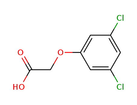 Molecular Structure of 587-64-4 (2-(3,5-dichlorophenoxy)acetic acid)
