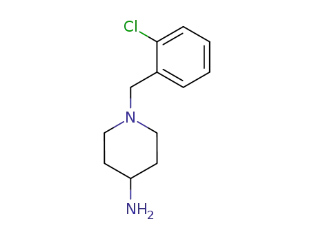 Molecular Structure of 92539-15-6 (1-(2-chlorobenzyl)piperidin-4-amine)