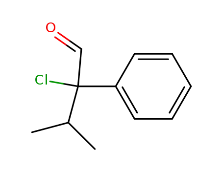 2-chloro-3-methyl-2-phenylbutanal