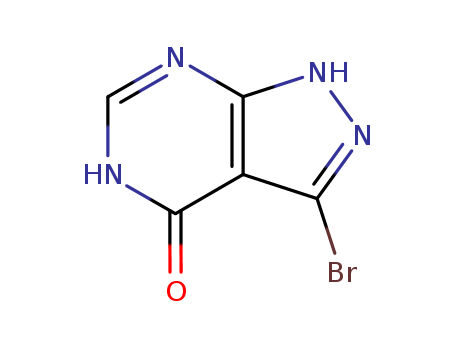 3-Bromo-1，5-dihydro-4H-pyrazolo[3，4-d]pyrimidin-4-one