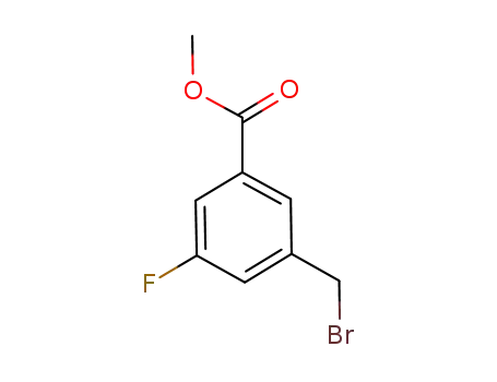 Molecular Structure of 816449-87-3 (methyl 3-(bromomethyl)-5-fluorobenzoate)