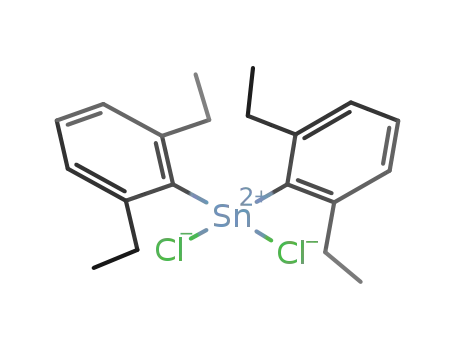 SnCl<sub>2</sub>(C<sub>6</sub>H<sub>3</sub>(C<sub>2</sub>H<sub>5</sub>)2)2