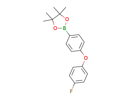 2-(4-(4-fluorophenoxy)phenyl)-4,4,5,5-tetramethyl-1,3,2-dioxaborolane
