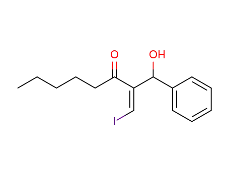 (Z)-2-(Hydroxy-phenyl-methyl)-1-iodo-oct-1-en-3-one