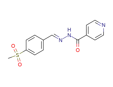 isonicotinic acid-(4-methanesulfonyl-benzylidenehydrazide)