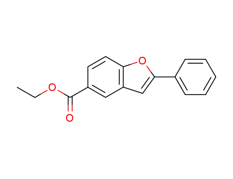 2-phenyl-benzofuran-5-carboxylic acid ethyl ester