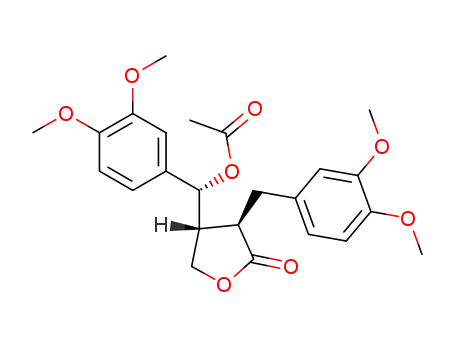 5-Acetoxymatairesil dimethyl ether