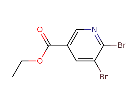 Molecular Structure of 1190862-68-0 (ethyl 5,6-dibromonicotinate)