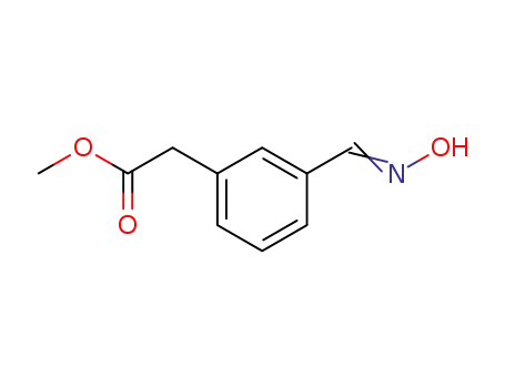 [3-(hydroxyimino-methyl)-phenyl]-acetic acid methyl ester