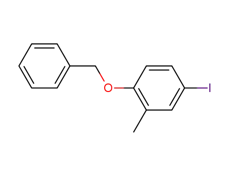 1-(benzyloxy)-4-iodo-2-methylbenzene