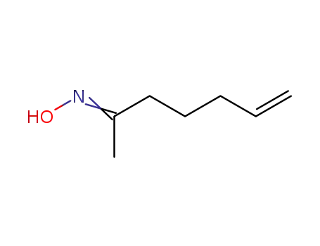 Molecular Structure of 57606-77-6 (6-hepten-2-one oxime)