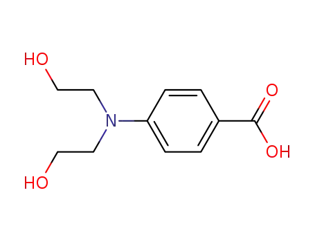 4-<N,N-bis(2-hydroxyethyl)amino>benzoic acid
