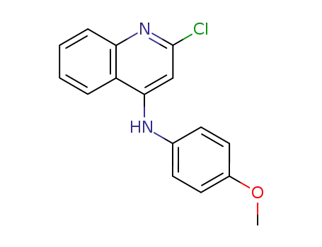 4-Quinolinamine, 2-chloro-N-(4-methoxyphenyl)-