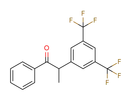 2-(3,5-bis(trifluoromethyl)phenyl)-1-phenylpropan-1-one