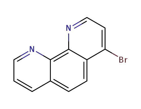 Molecular Structure of 7089-67-0 (1,10-phenanthrolin-4-broMo-)