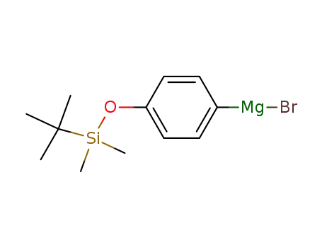 Magnesium, bromo[4-[[(1,1-dimethylethyl)dimethylsilyl]oxy]phenyl]-