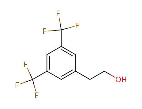 Molecular Structure of 93427-28-2 (2-(3,5-bis(trifluoromethyl)phenyl)ethanol)