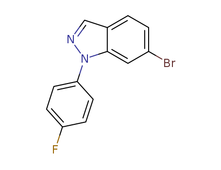 6-bromo-1-(4-fluorophenyl)-1H-Indazole