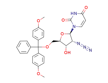 Uridine, 2'-azido-5'-O-[bis(4-methoxyphenyl)phenylmethyl]-2'-deoxy-
