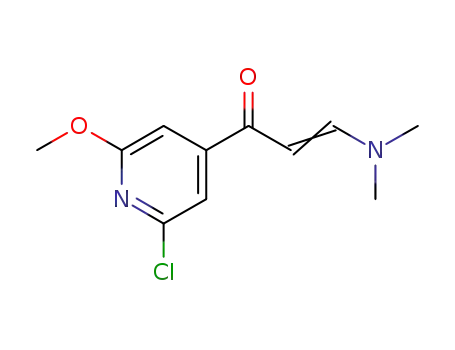 1-(2-chloro-6-methoxypyridin-4-yl)-3-dimethylaminopropenone