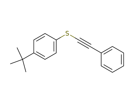 1-(2-phenylethynylsulfanyl)-4-tert-butyl-benzene cas  93994-16-2