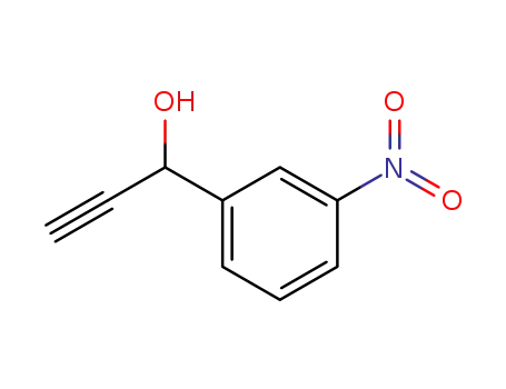 Molecular Structure of 83494-25-1 (1-(3-nitrophenyl)prop-2-yn-1-ol)