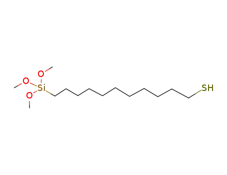 Molecular Structure of 877593-17-4 (11-MERCAPTOUNDECYLTRIMETHOXYSILANE)