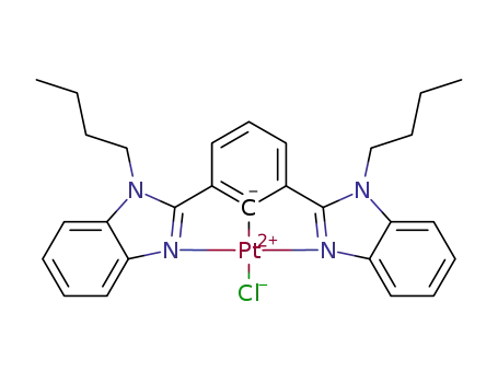 C<sub>28</sub>H<sub>29</sub>ClN<sub>4</sub>Pt