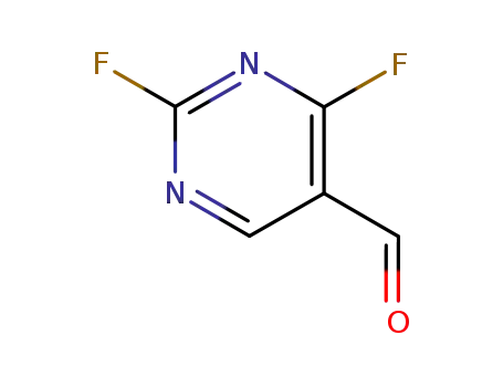 5-피리미딘카르복스알데히드, 2,4-디플루오로-(9CI)