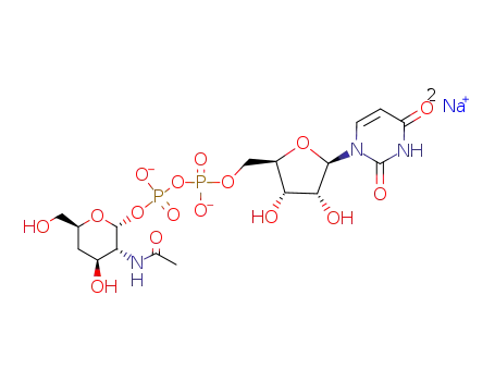 disodium uridine 5'-(2-acetamido-2,4-dideoxy-α-D-xylo-hexopyranosyl diphosphate)