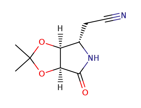 4-amino-5-C-cyano-4,5-dideoxy-2,3-O-isopropylidene-L-ribono-1,4-lactam