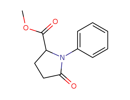 methyl 1-phenyl-5-oxo-2-pyrrolidinecarboxylate