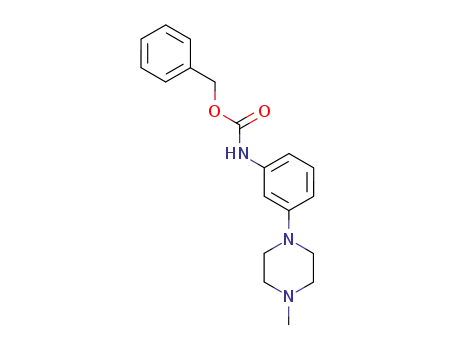 Carbamic acid, [3-(4-methyl-1-piperazinyl)phenyl]-, phenylmethyl ester
