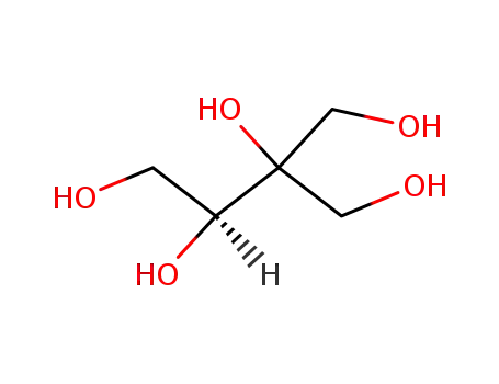 Molecular Structure of 10592-17-3 (3-(hydroxymethyl)erythritol)