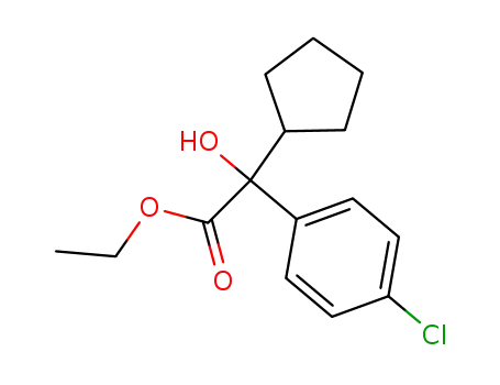 ethyl 2-(4-chlorophenyl)-2-cyclopentyl-2-hydroxyacetate