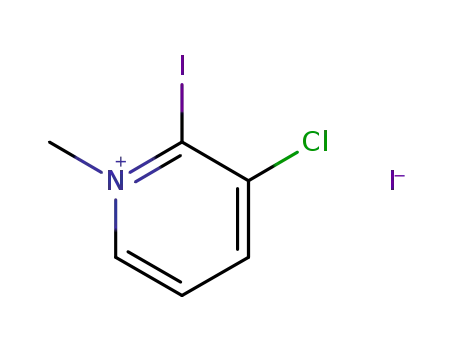Molecular Structure of 1163681-53-5 (3-chloro-2-iodo-1-methylpyridinium iodide)