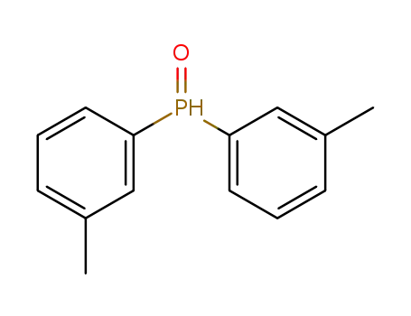 Molecular Structure of 145290-34-2 (Phosphine oxide, bis(3-Methylphenyl))
