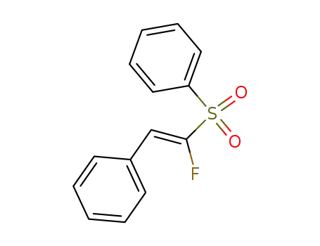 Benzene, [[(1E)-1-fluoro-2-phenylethenyl]sulfonyl]-