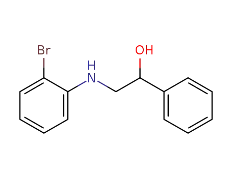 2-((2-bromophenyl)amino)-1-phenylethanol