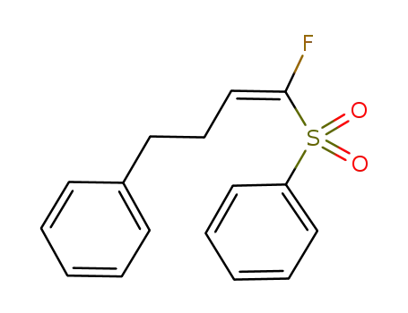 (Z)-2-(2-phenylethyl)-1-fluoro-1-(phenylsulfonyl)ethene