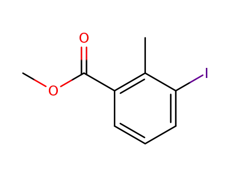 메틸 3- 요오도 -2- 메틸 벤조 에이트