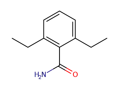 Molecular Structure of 89151-70-2 (Benzamide, 2,6-diethyl-)